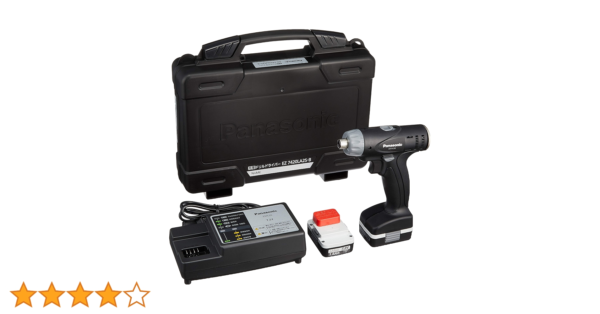 Amazon | パナソニック(Panasonic) 充電ドリルドライバー 7.2V 1.5Ah